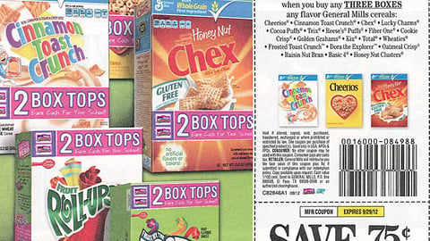 General Mills 'Free eBoxTops' FSI