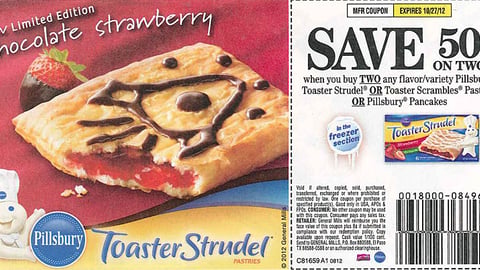 Pillsbury Toaster Strudel 'Limited Edition' FSI