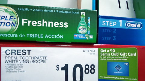 Sam's Club Gift Card Offer Shelf Talker