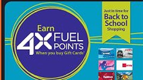 Kroger 'Fuel Points' Back to School Feature