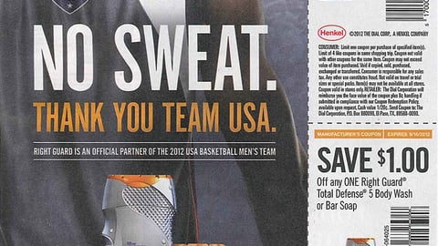 Right Guard 'Thank You Team USA' FSI