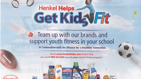 Henkel 'Get Kids Fit' FSI