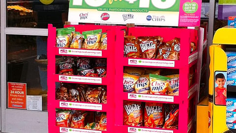 General Mills 'Growing Local Learning' Pallet Display
