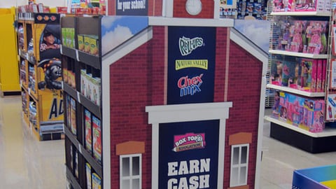 General Mills 'Box Tops' School Display