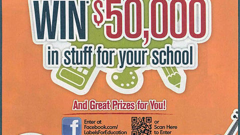 Campbell Soup 'Stuff for Your School' FSI