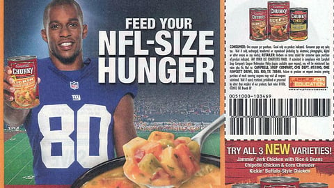 Campbell's 'NFL-Size Hunger' FSI