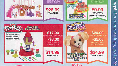 Hasbro Target 'Save More' FSI