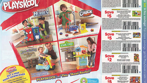 Playskool 'Free Music Downloads' FSI