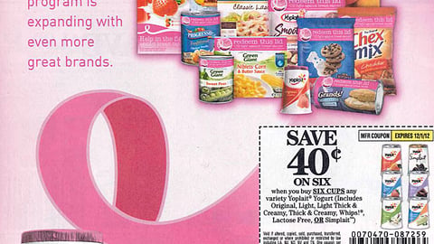 General Mills 'Save Lids' FSI