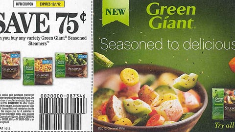Green Giant 'Seasoned to Delicious' FSI