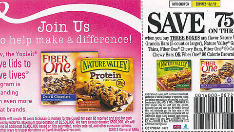 Fiber One Nature Valley 'Save Lids' FSI