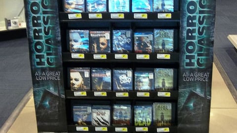 Best Buy 'Horror Classics' Floorstand
