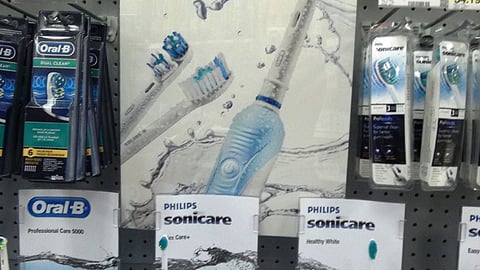 Target 'Cleaner Teeth' Shelf Sign