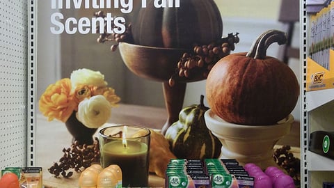 Target 'Inviting Fall Scents' In-Line Header