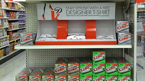Target Diet Coke 'Designed For Your Taste' Endcap