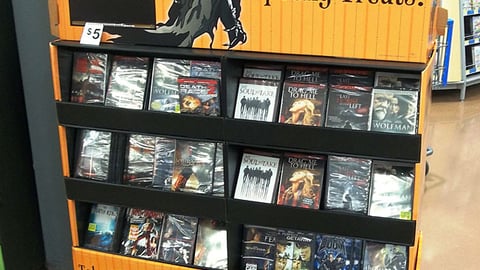 Walmart 'Spooky Treats' DVD Pallet