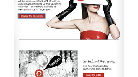 Target Neiman Marcus Email