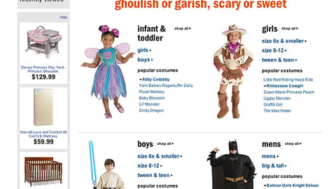 Meijer.com 'Neighboohood' Costume Page