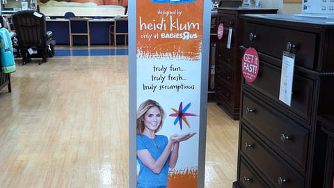 Babies "R" Us 'Truly Scrumptious' Standee