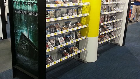 Best Buy 'Horror Classics' Rack Signs