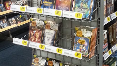 Best Buy Disney 'Pumpkin-Carving' Endcap Display