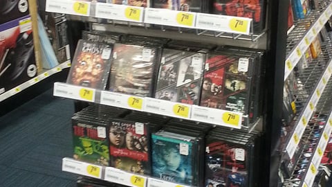 Best Buy 'Frightful Favorites' Endcap