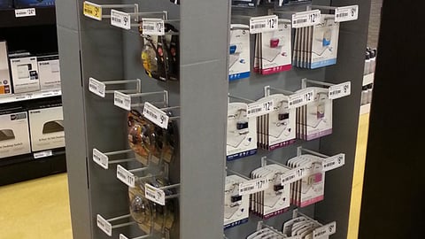 OfficeMax 'Novelty USB Drives' Holiday Rack