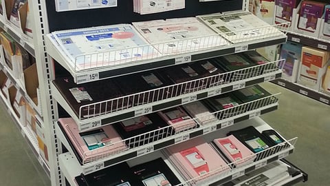Office Depot At-A-Glance 'Planners' Pink Endcap