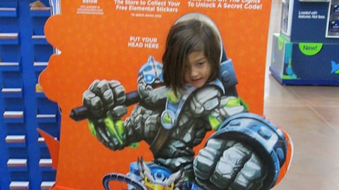 Walmart 'Skylanders: Giants' Standee