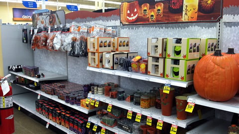 Meijer Halloween In-Line Merchandising
