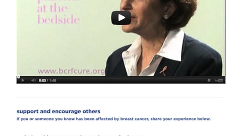 JCPenney 'Cares' Microsite