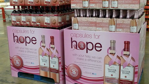 Sutter Home 'Capsules for Hope' Pallet Displays