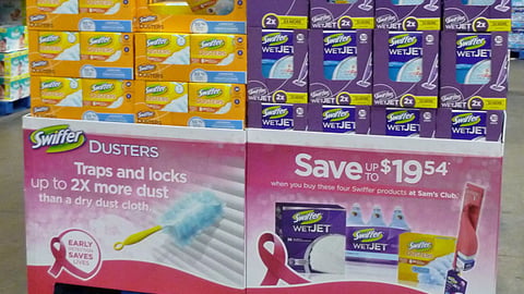 Swiffer Sam's Club 'Early Detection' Pallet Displays