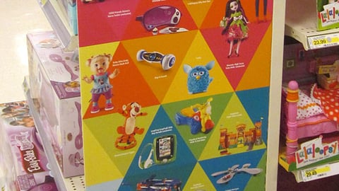 Target 'Top Toys' Side Panel