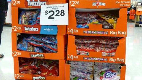 Walmart Halloween Candy Pallet