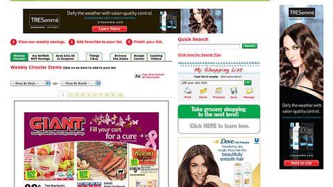 Unilever Giant-Carlisle Digital Circular Ads