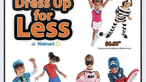 Walmart 'Dress Up' Facebook Update
