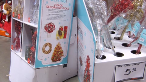 Home Depot Martha Stewart Living Holiday Floorstand