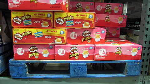 Pringles 'Help for Today' Pallet