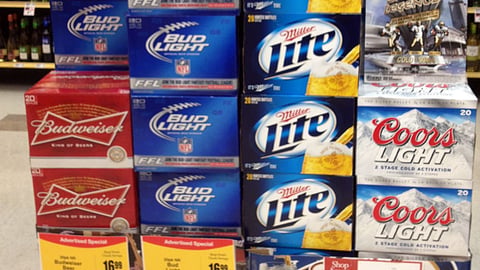 Winn-Dixie Saints-Themed Beer Merchandising