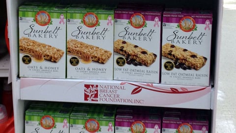 Sunbelt Bakery Pink Floorstand