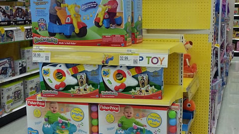 Target 'Top Toys' Endcap Display