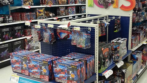 Target 'Top Toys' Endcap Display
