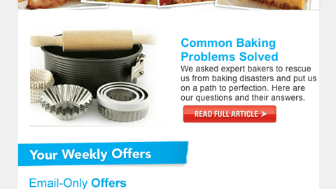 Jewel-Osco 'My Holiday' Email