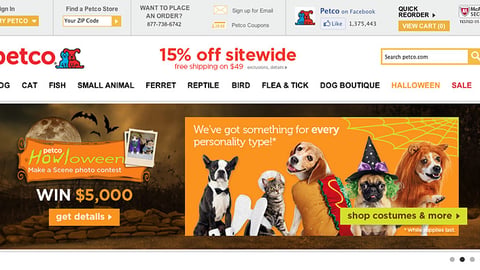 Petco 'Howloween' Carousel Ad