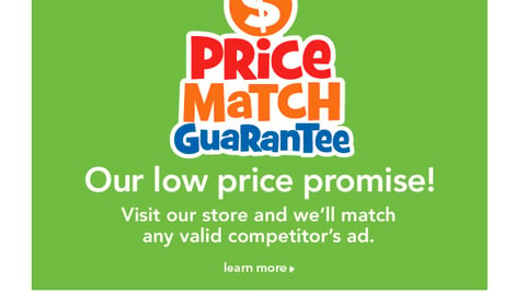 Toys "R" Us 'Price Match' Email