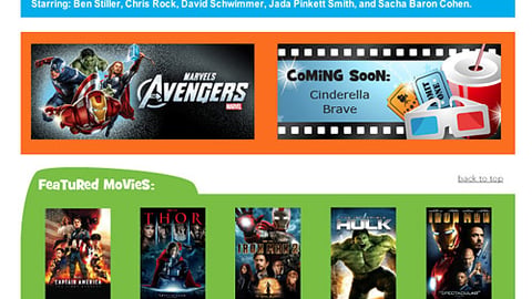 Toys "R" Us Movies Email