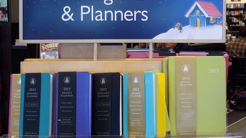 Barnes & Noble Holiday Rack Header