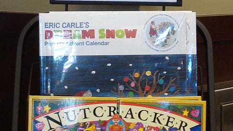 Barnes & Noble Advent Calendar Rack Header
