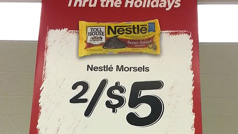 Safeway Nestlé 'Great Value' Ceiling Banner